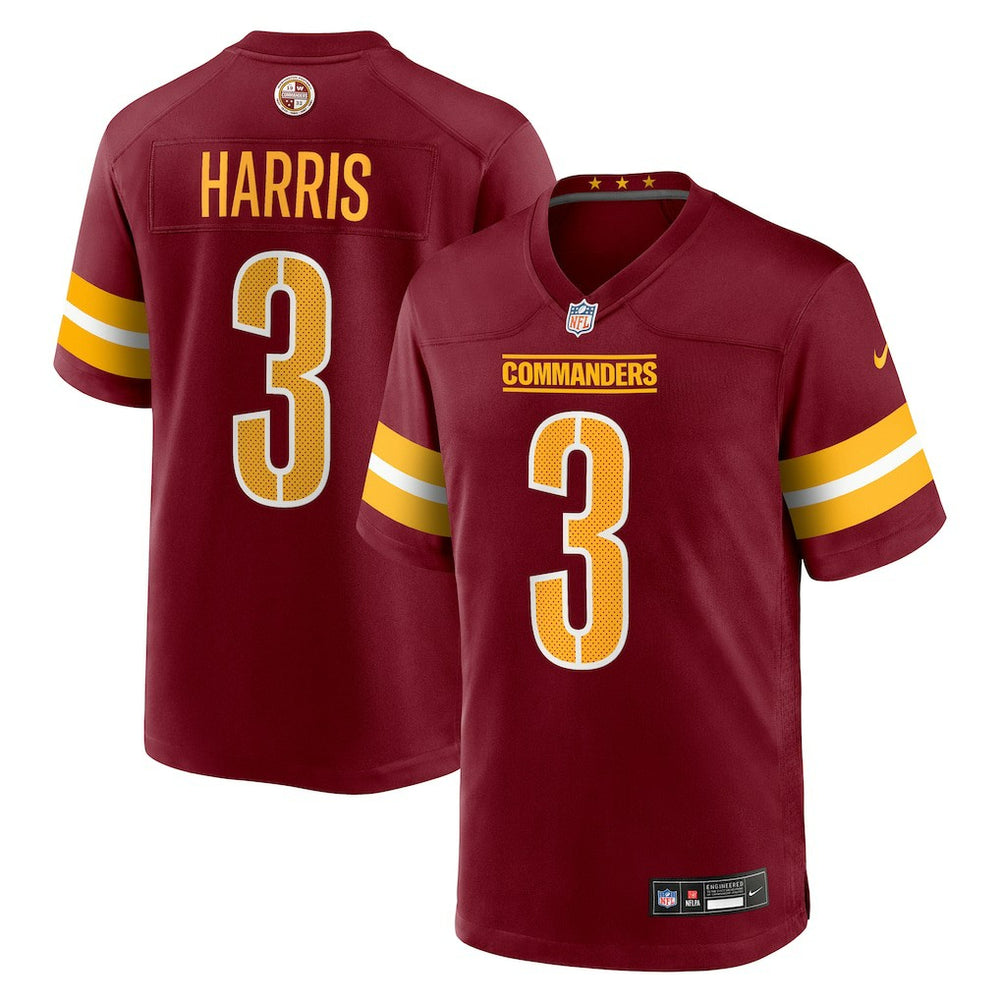 Will Harris Washington Commanders Team Game Jersey Burgundy - Nike