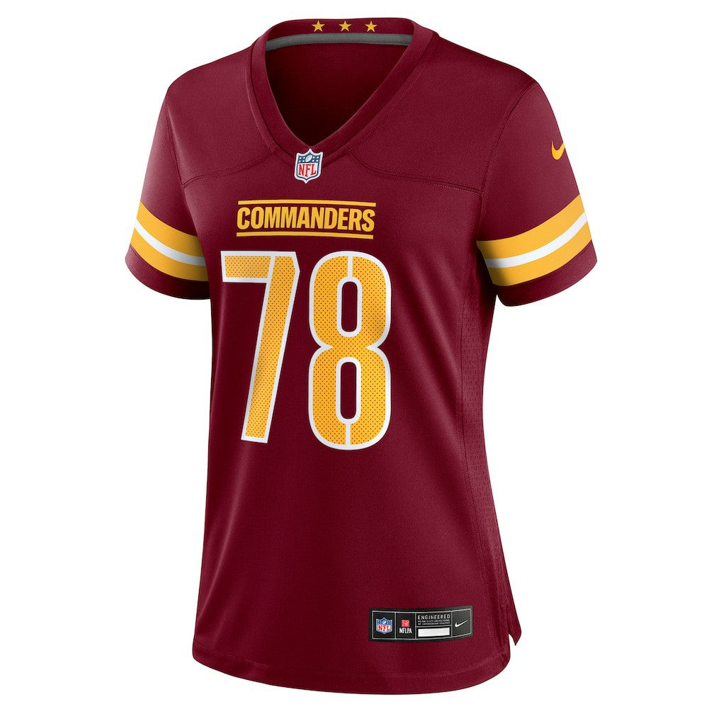 Laremy Tunsil Washington Commanders Women's Team Game Jersey Burgundy - Nike
