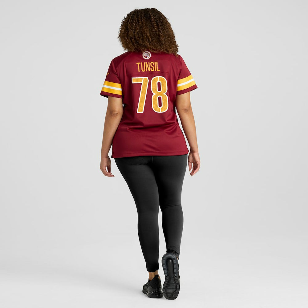 Laremy Tunsil Washington Commanders Women's Team Game Jersey Burgundy - Nike