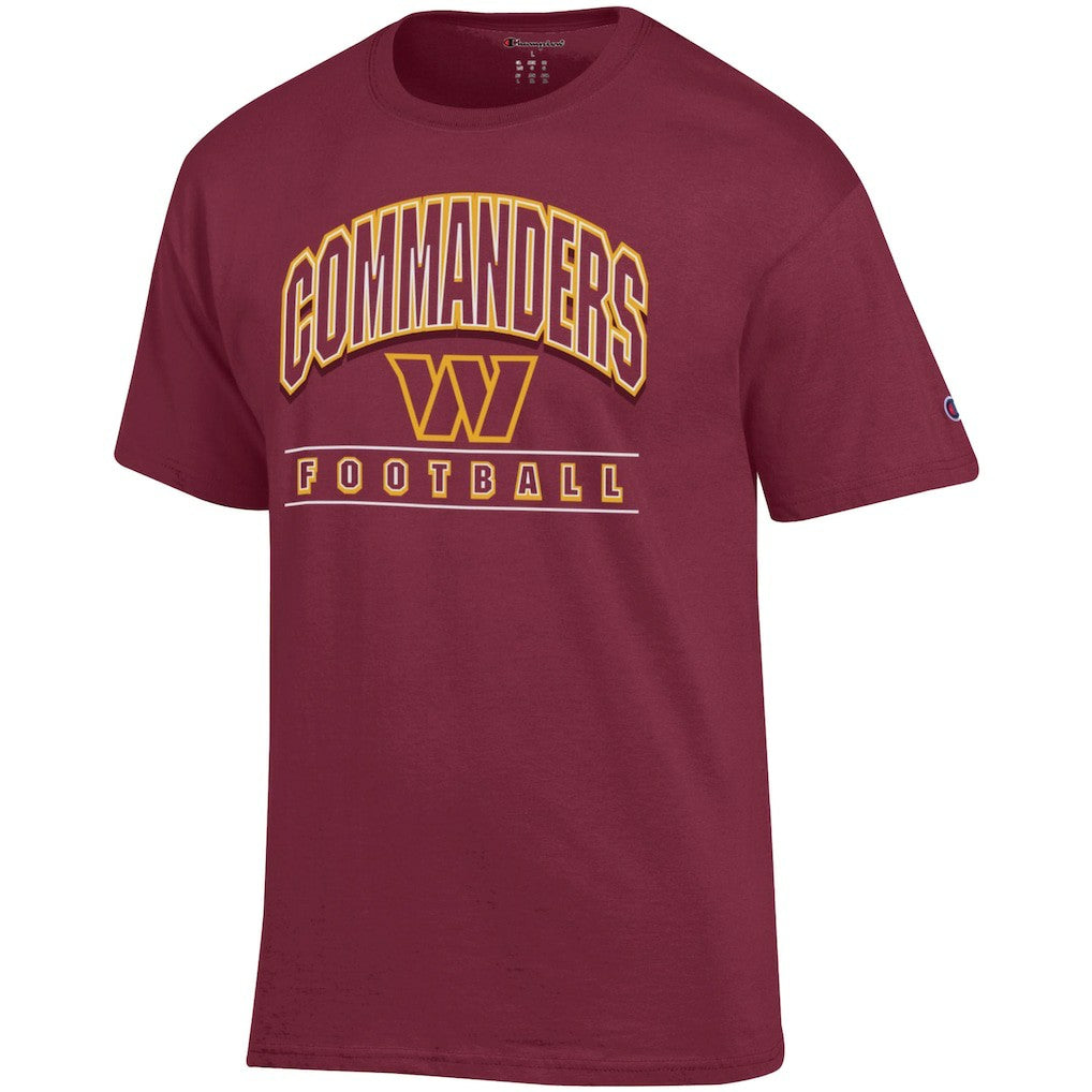 Washington Commanders Champion Football T-Shirt Burgundy - NFL