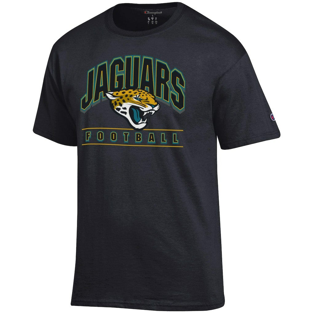 Jacksonville Jaguars Champion Football T-Shirt Black - NFL