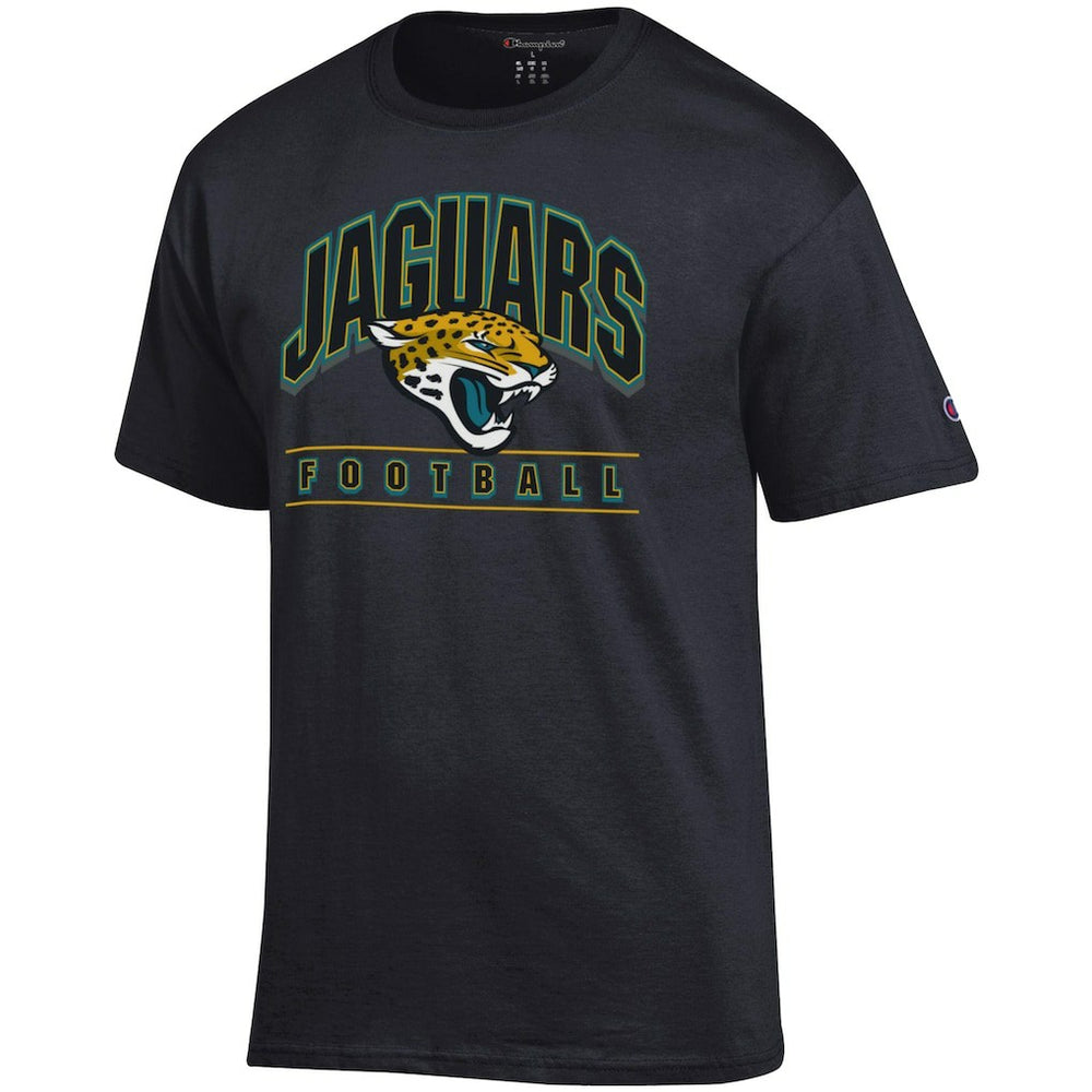 Jacksonville Jaguars Champion Football T-Shirt Black - NFL