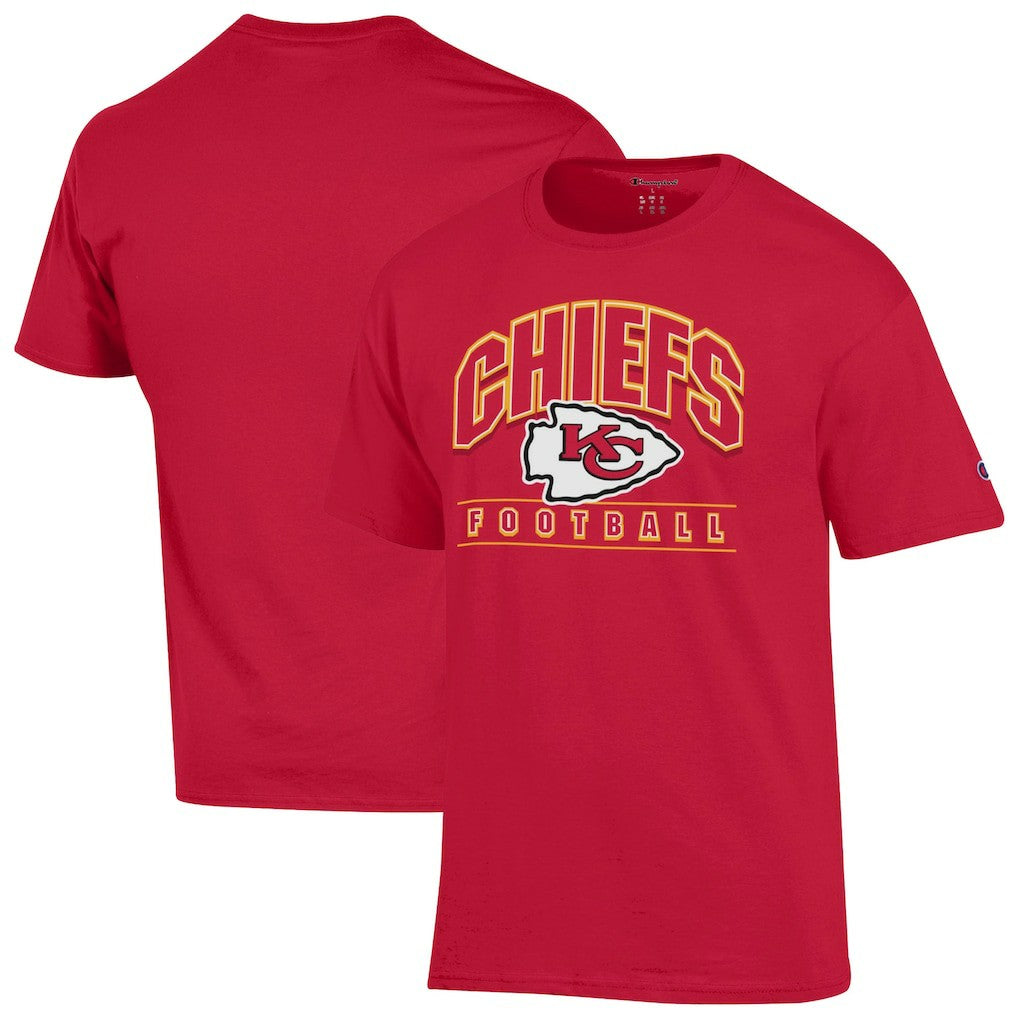 Kansas City Chiefs Champion Football T-Shirt Red - NFL