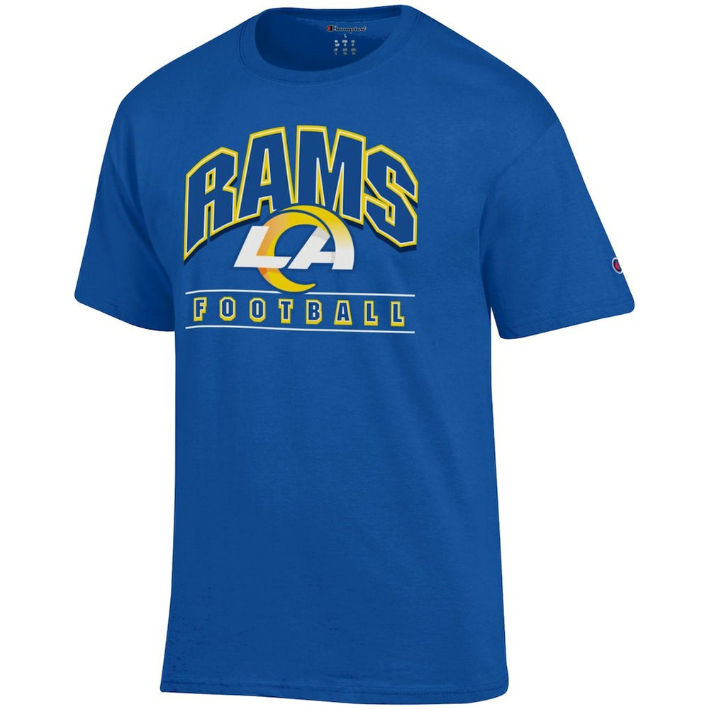 Los Angeles Rams Champion Football T-Shirt Royal - NFL