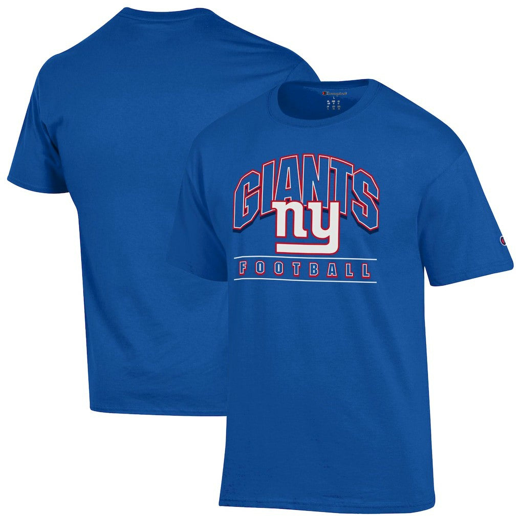 New York Giants Champion Football T-Shirt Royal - NFL