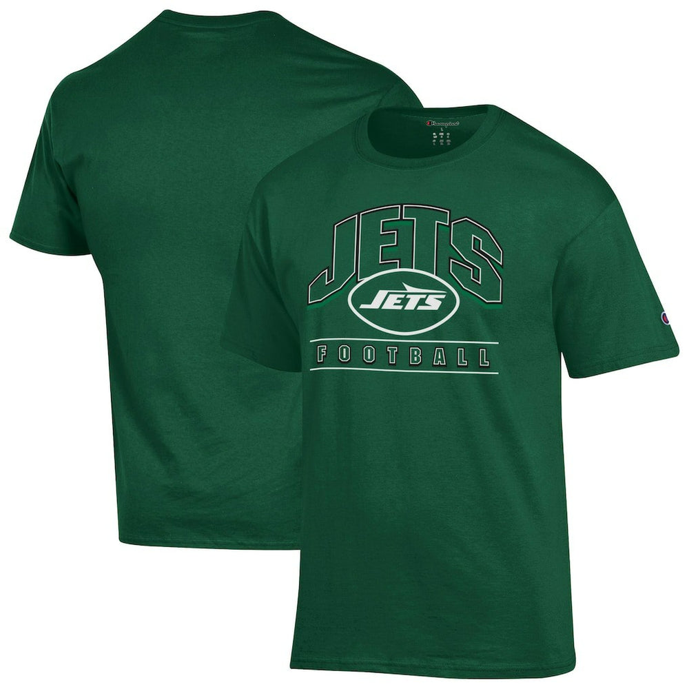 New York Jets Champion Football T-Shirt Green - NFL