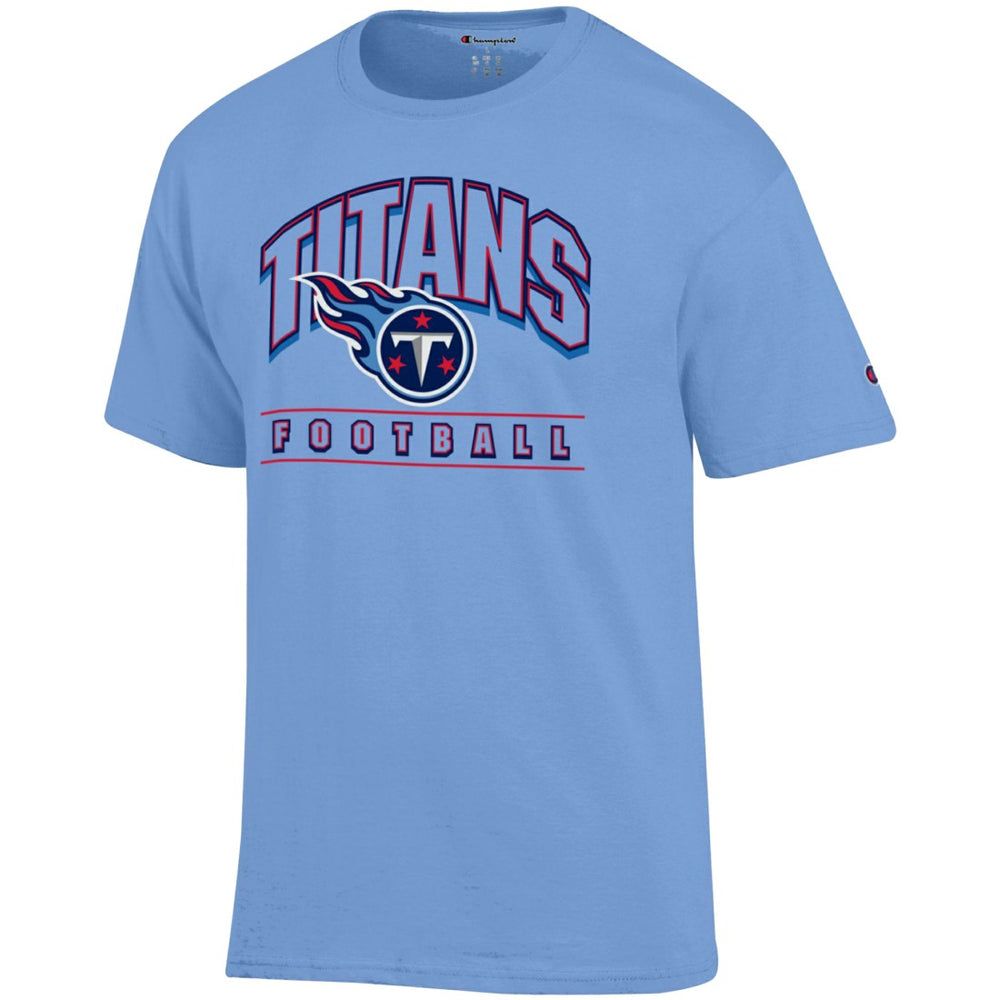 Tennessee Titans Champion Football T-Shirt Light Blue - NFL