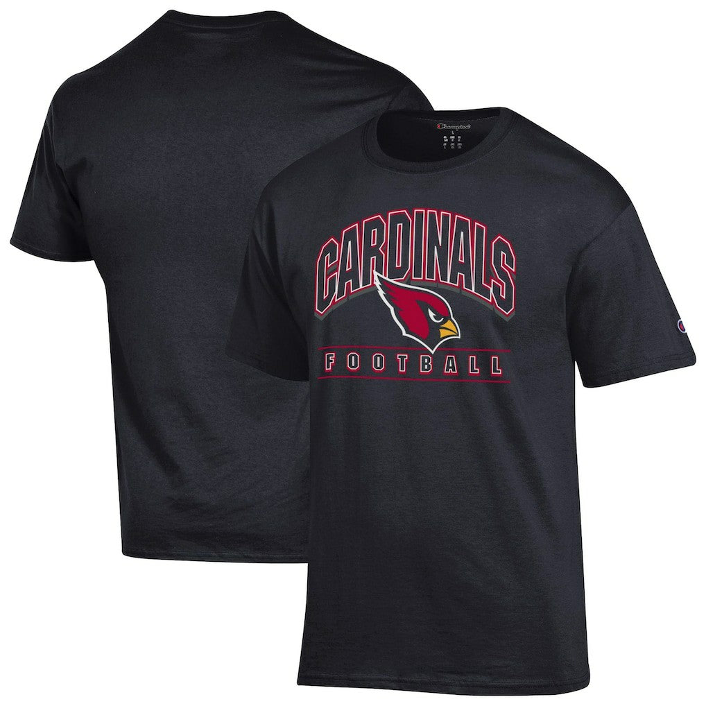 Arizona Cardinals Champion Football T-Shirt Black - NFL