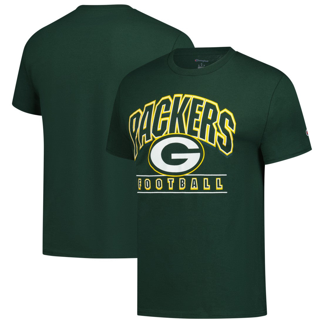Green Bay Packers Champion Football T-Shirt Green - NFL
