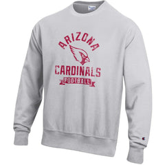 Arizona Cardinals Champion Reverse Weave Fleece Pullover Sweatshirt Heather Gray - NFL