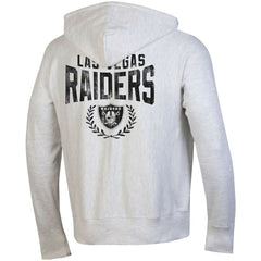 Las Vegas Raiders Champion Reverse Weave Full-Zip Hoodie Heather Gray - NFL