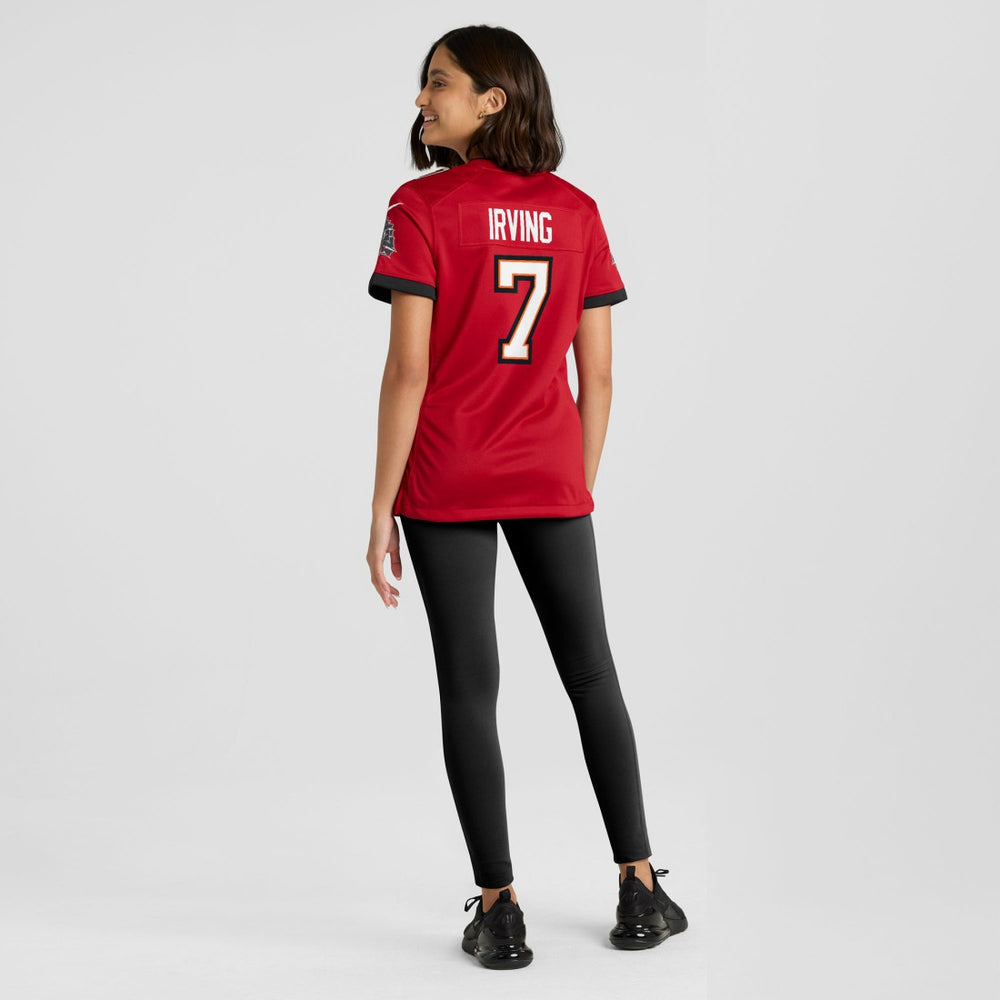 Bucky Irving Tampa Bay Buccaneers Women's 50th Season Team Game Jersey Red - Nike