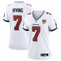 Bucky Irving Tampa Bay Buccaneers Women's 50th Season White Game Jersey White - Nike