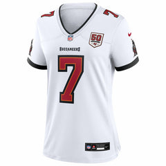 Bucky Irving Tampa Bay Buccaneers Women's 50th Season White Game Jersey White - Nike
