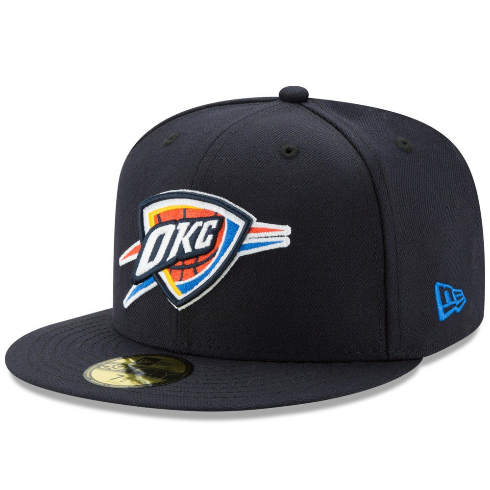 New Era - Oklahoma City Thunder 2025 NBA Finals Champions Side Patch 59FIFTY Fitted Hat - Navy