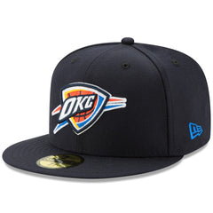New Era - Oklahoma City Thunder 2025 NBA Finals Champions Side Patch 59FIFTY Fitted Hat - Navy