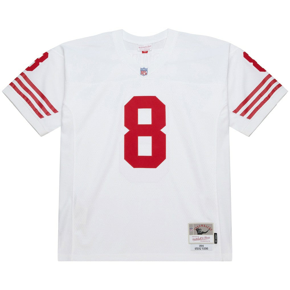 Steve Young San Francisco 49ers 1994 Legacy Replica Jersey White - Mitchell & Ness