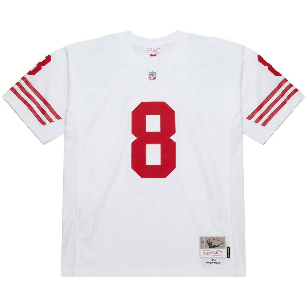 Steve Young San Francisco 49ers 1994 Legacy Replica Jersey White - Mitchell & Ness