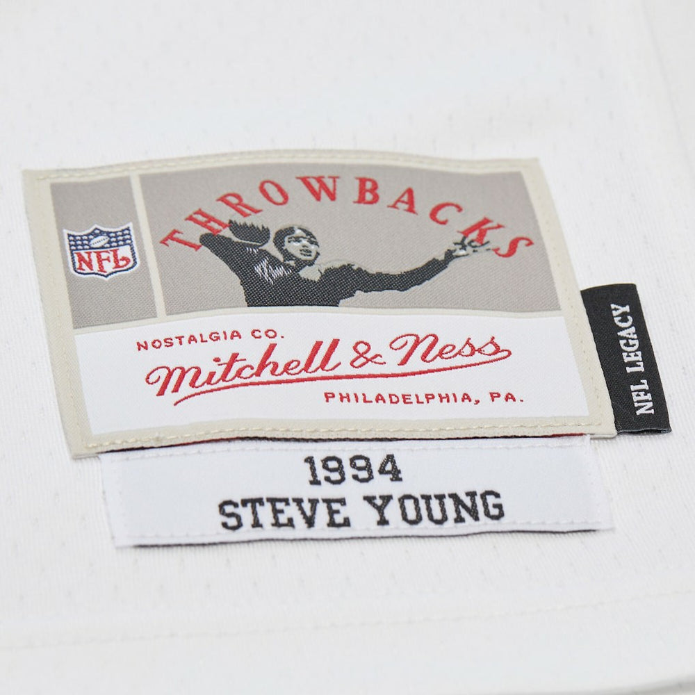 Steve Young San Francisco 49ers 1994 Legacy Replica Jersey White - Mitchell & Ness