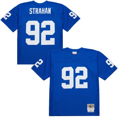 Michael Strahan New York Giants 1994 Legacy Replica Jersey Royal - Mitchell & Ness