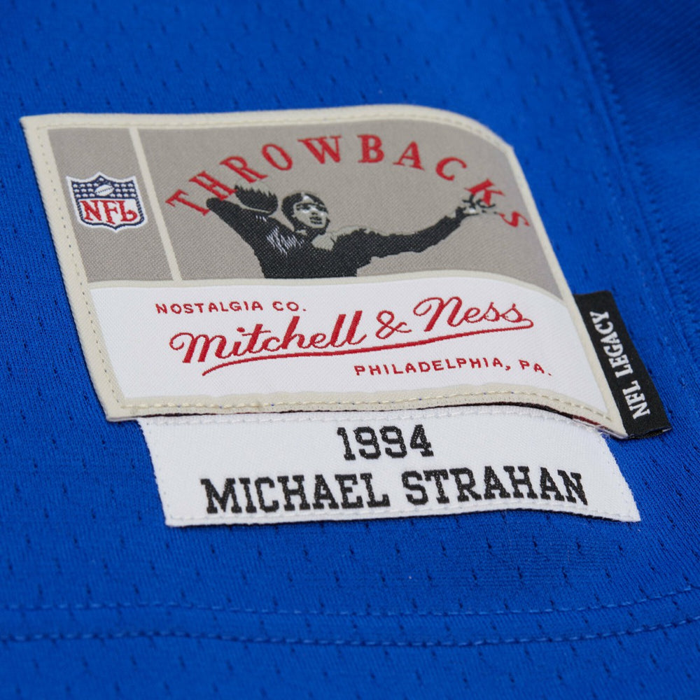 Michael Strahan New York Giants 1994 Legacy Replica Jersey Royal - Mitchell & Ness