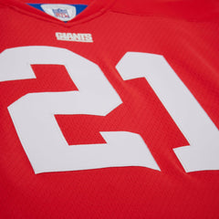 Tiki Barber New York Giants 2004 Legacy Replica Jersey Red - Mitchell & Ness