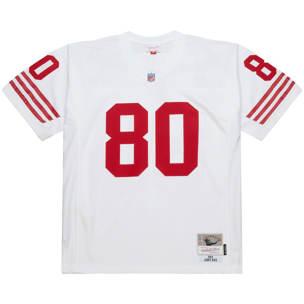 Jerry Rice San Francisco 49ers 1994 Legacy Replica Jersey White - Mitchell & Ness