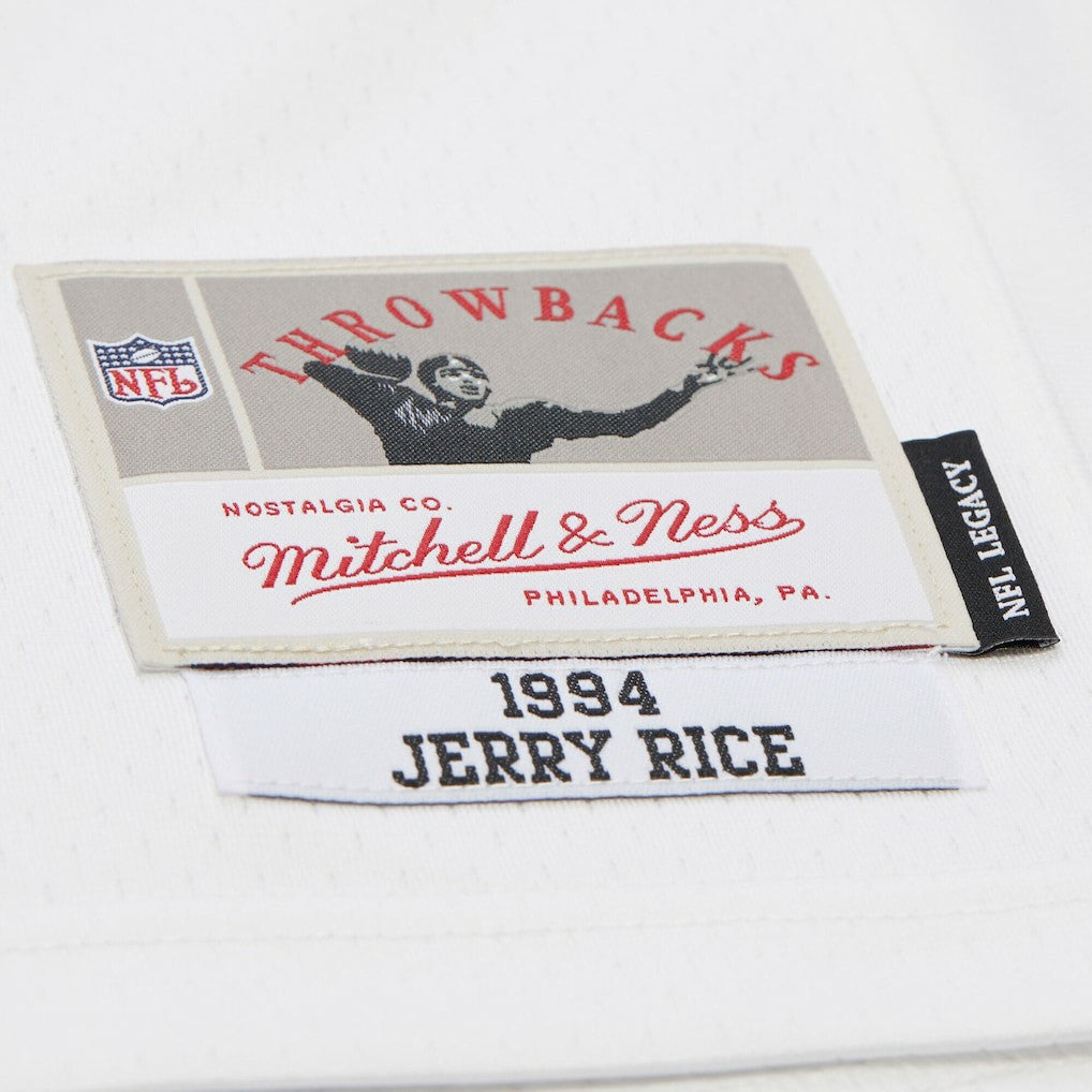 Jerry Rice San Francisco 49ers 1994 Legacy Replica Jersey White - Mitchell & Ness