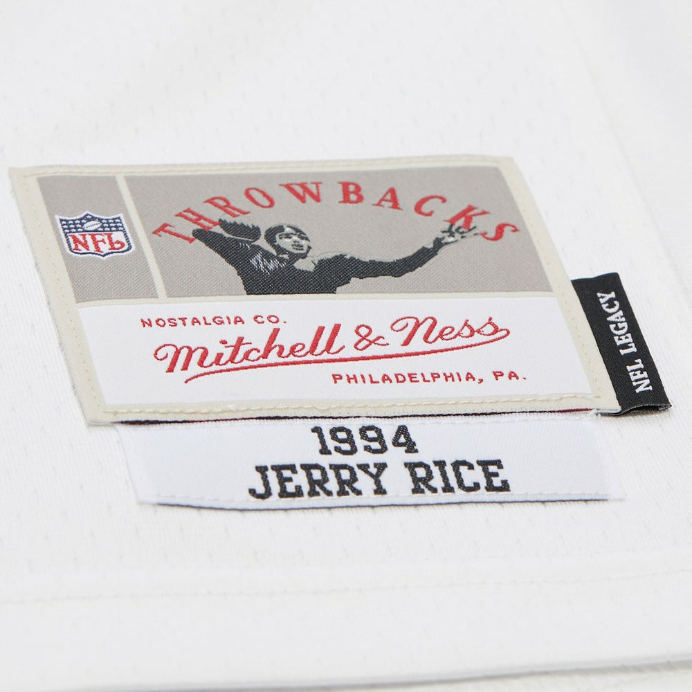 Jerry Rice San Francisco 49ers 1994 Legacy Replica Jersey White - Mitchell & Ness