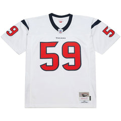 DeMeco Ryans Houston Texans 2006 Legacy Replica Jersey White - Mitchell & Ness