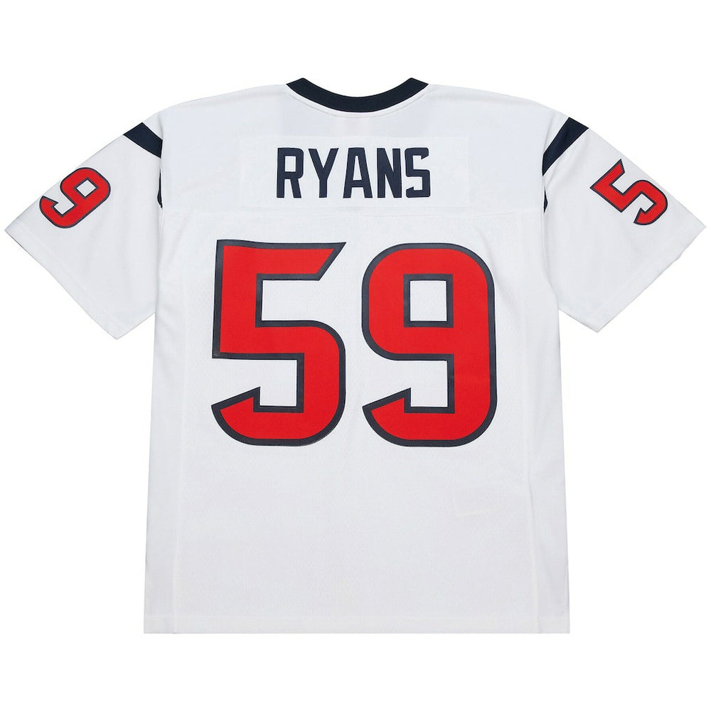 DeMeco Ryans Houston Texans 2006 Legacy Replica Jersey White - Mitchell & Ness