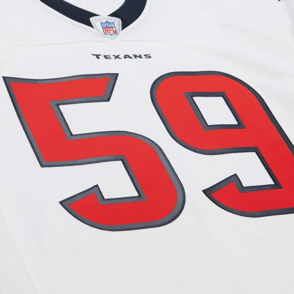 DeMeco Ryans Houston Texans 2006 Legacy Replica Jersey White - Mitchell & Ness