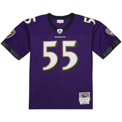 Terrell Suggs Baltimore Ravens 2003 Legacy Replica Jersey Purple - Mitchell & Ness