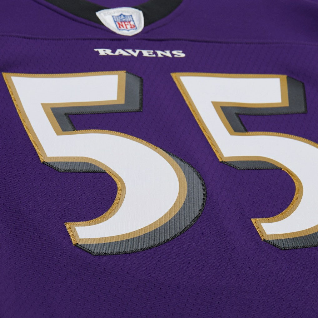 Terrell Suggs Baltimore Ravens 2003 Legacy Replica Jersey Purple - Mitchell & Ness