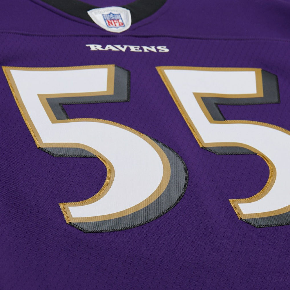 Terrell Suggs Baltimore Ravens 2003 Legacy Replica Jersey Purple - Mitchell & Ness