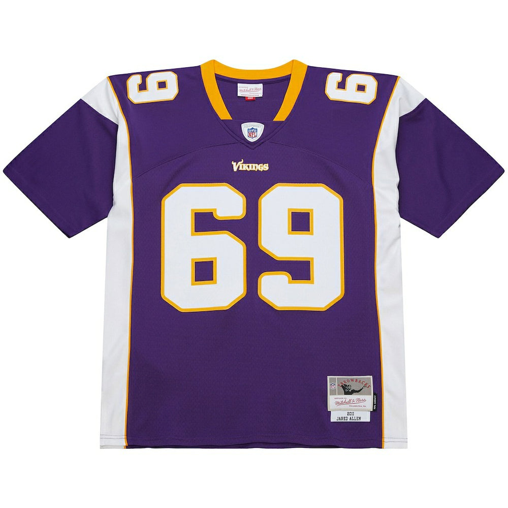 Jared Allen Minnesota Vikings 2011 Legacy Replica Jersey Purple - Mitchell & Ness