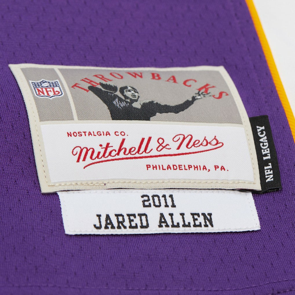 Jared Allen Minnesota Vikings 2011 Legacy Replica Jersey Purple - Mitchell & Ness