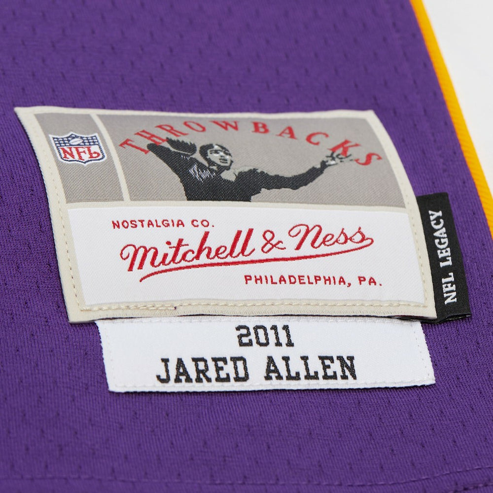 Jared Allen Minnesota Vikings 2011 Legacy Replica Jersey Purple - Mitchell & Ness