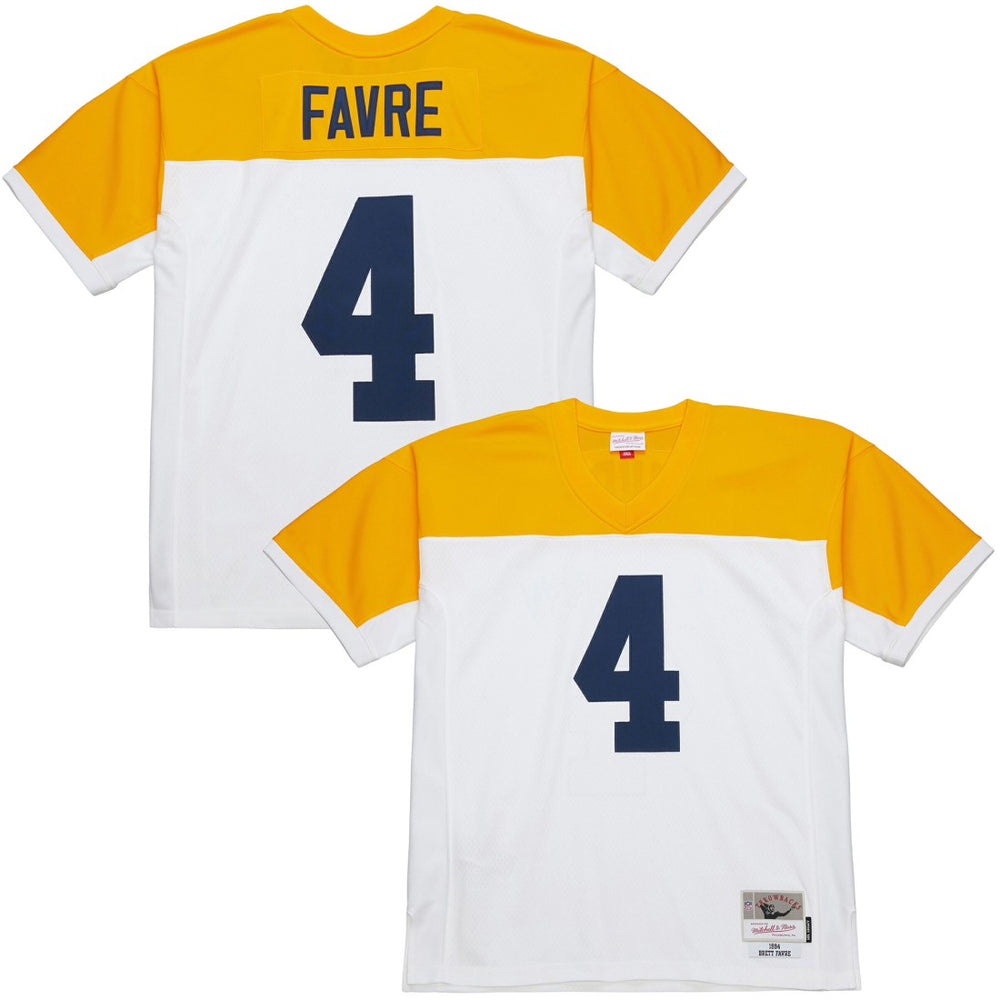 Brett Favre Green Bay Packers 1994 Legacy Replica Jersey White - Mitchell & Ness