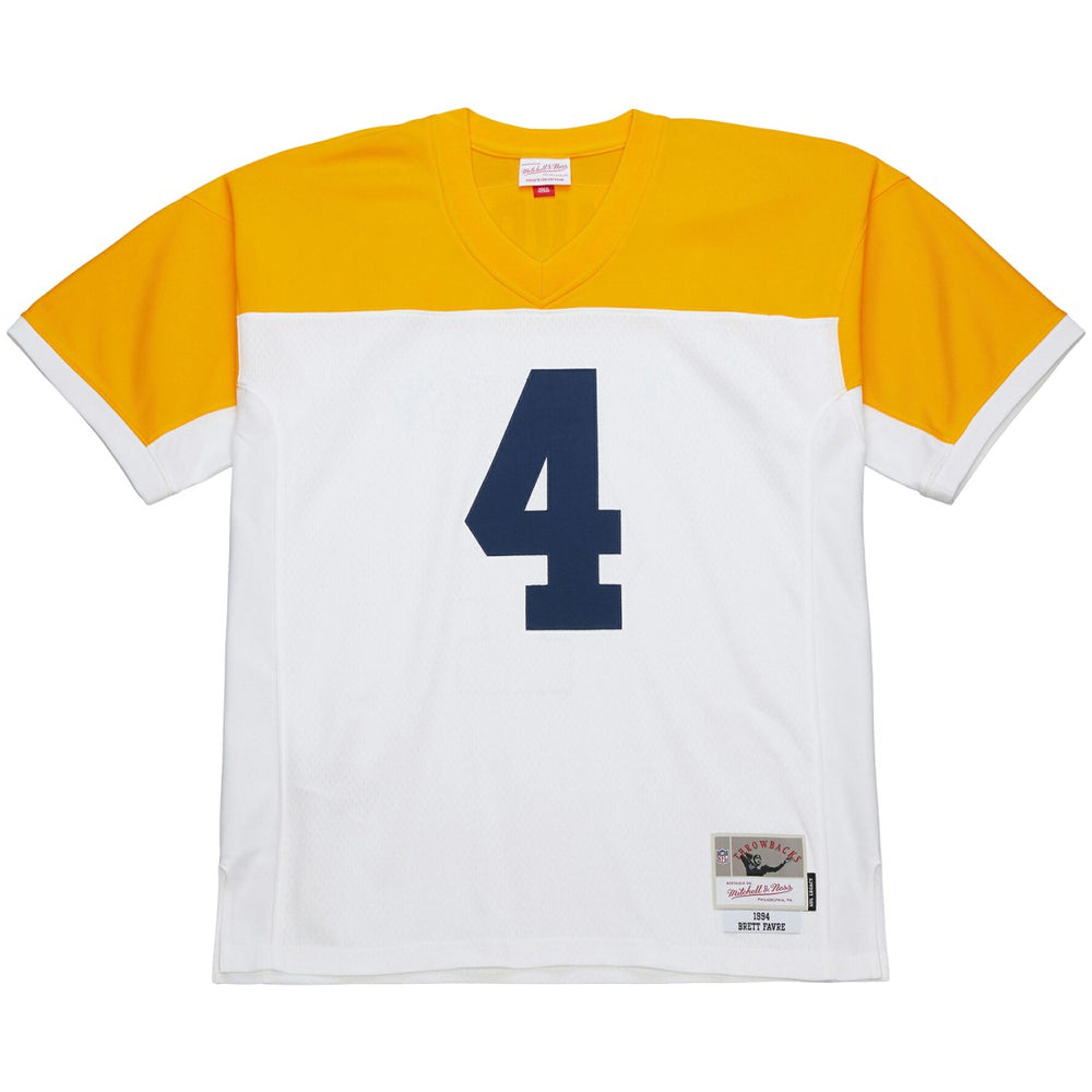 Brett Favre Green Bay Packers 1994 Legacy Replica Jersey White - Mitchell & Ness