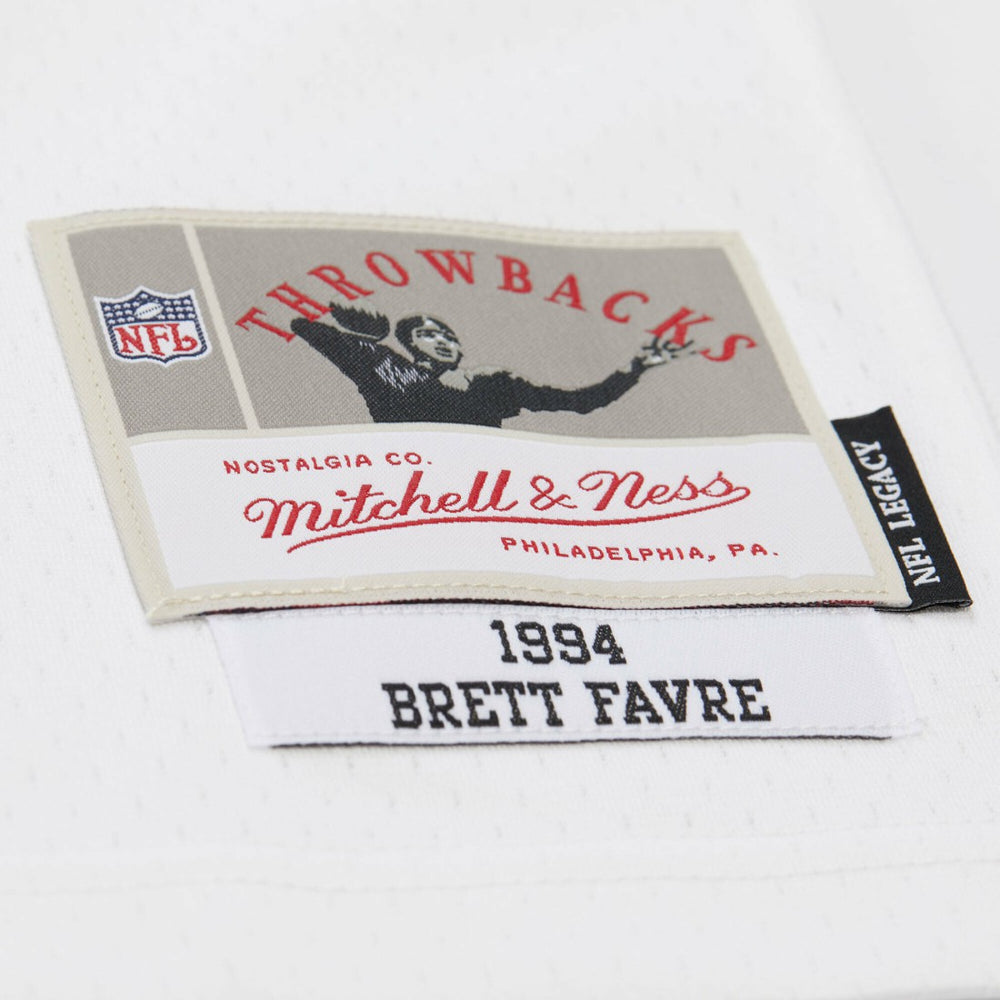 Brett Favre Green Bay Packers 1994 Legacy Replica Jersey White - Mitchell & Ness