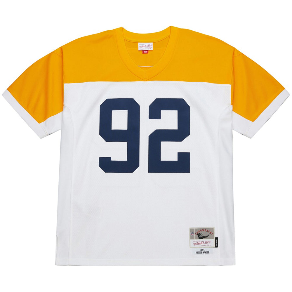 Reggie White Green Bay Packers 1994 Legacy Replica Jersey White - Mitchell & Ness