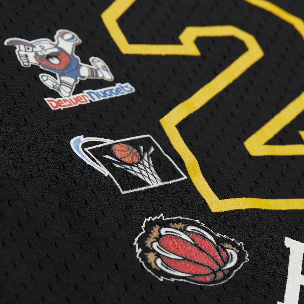 Mitchell & Ness -  x NBA x AMP Mesh Tank Top - Black