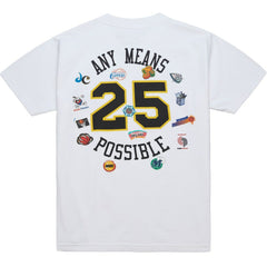 Mitchell & Ness -  x NBA x AMP T-Shirt - White