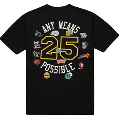 Mitchell & Ness -  x NBA x AMP T-Shirt - Black