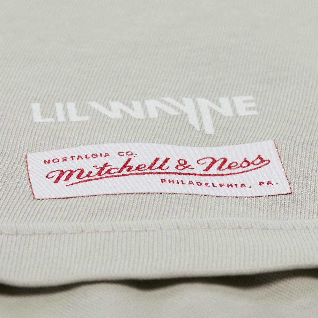 x NFL x Lil Wayne Carter VI T-Shirt Gray - Mitchell & Ness