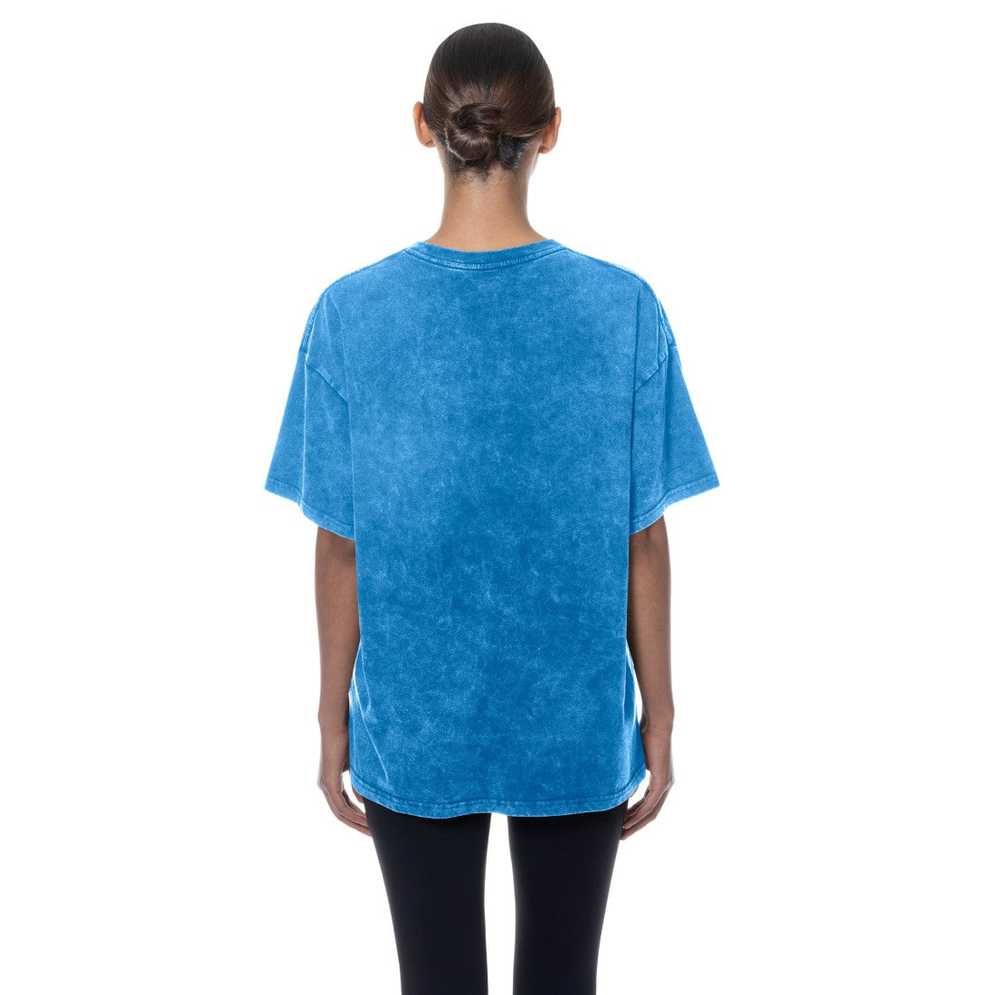Detroit Lions New Era Women's Throwback Oversized T-Shirt Blue - NFL
