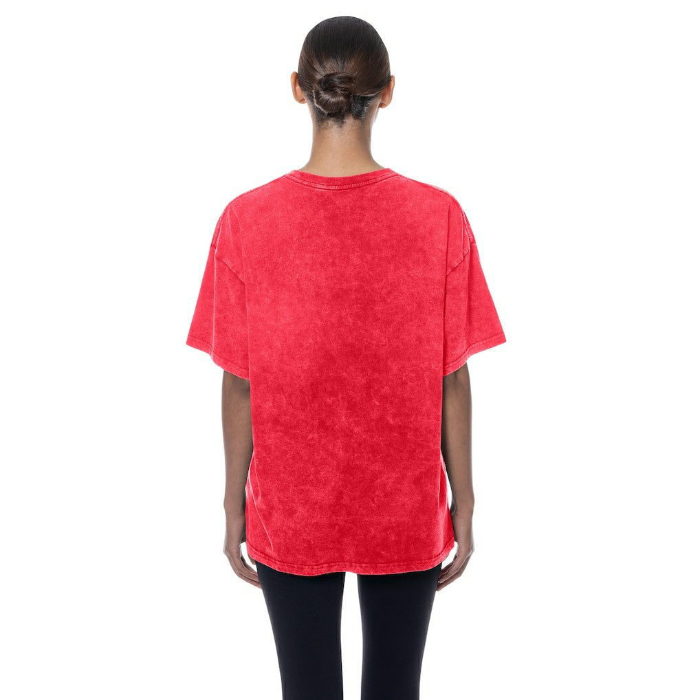 Kansas City Chiefs New Era Women's Throwback Oversized T-Shirt Red - NFL