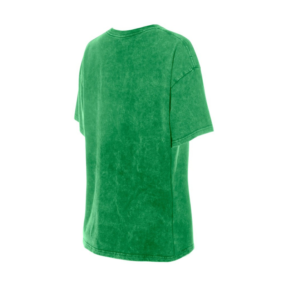 Philadelphia Eagles New Era Women's Throwback Oversized T-Shirt Kelly Green - NFL