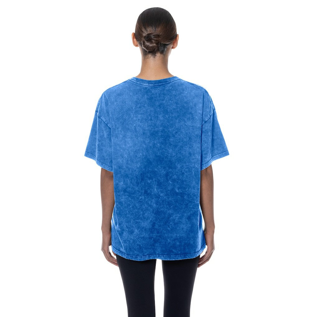 Buffalo Bills New Era Women's Throwback Oversized T-Shirt Royal - NFL